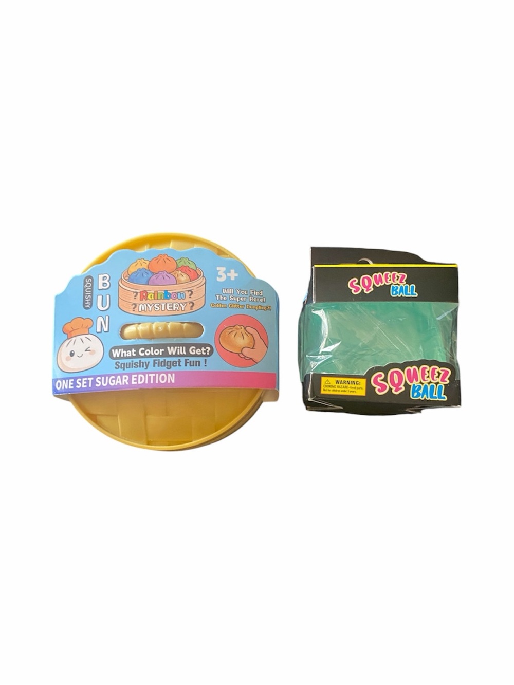 NWT-DUMPLING-RAINBOW MYSTERY & SQUISHY ICE CUBE